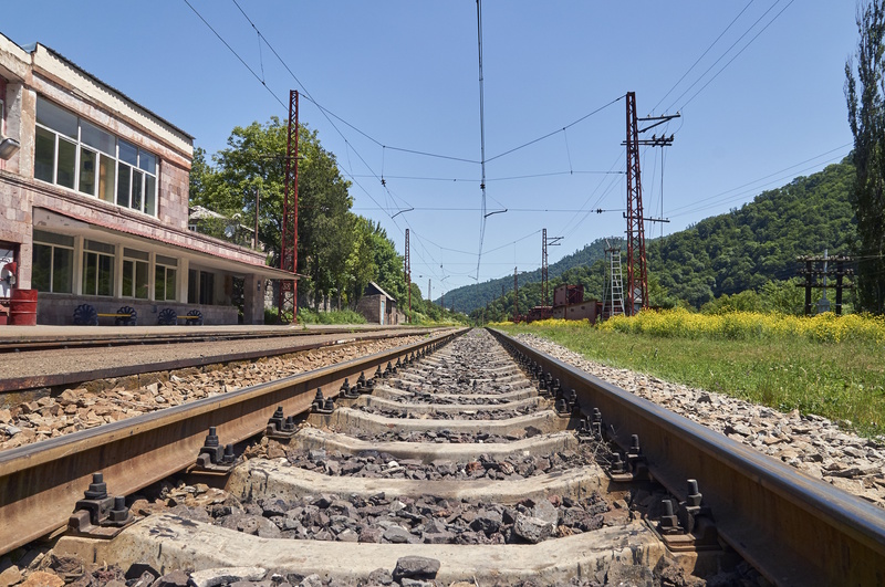 Georgië reizen trein Armenië