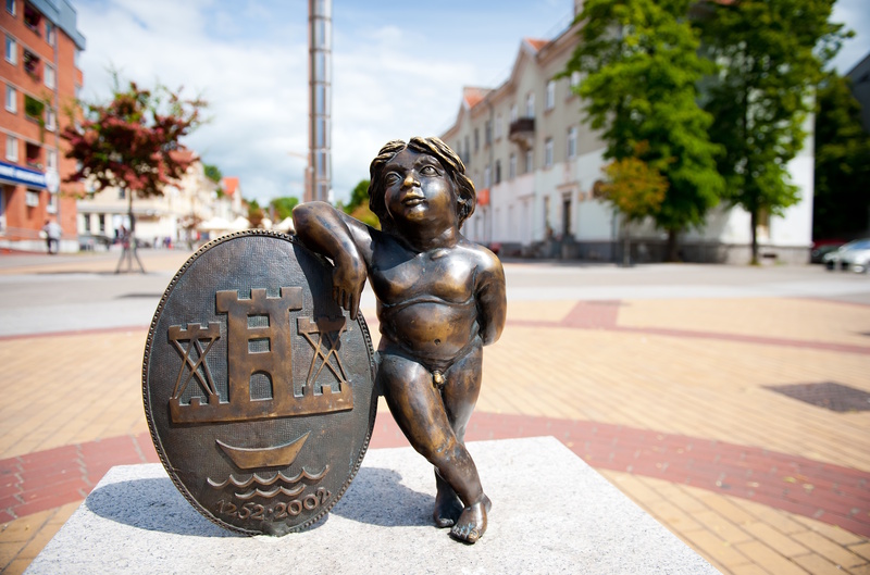 Klaipeda sculptuur