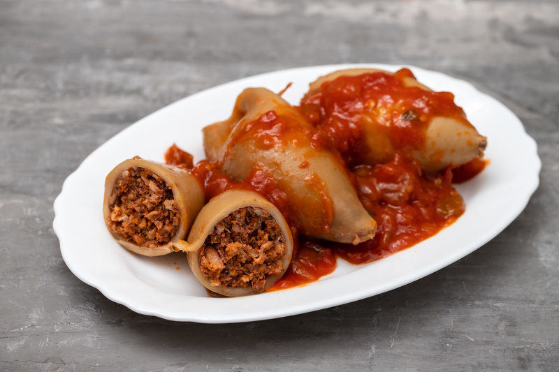 Lissabon inktvisrolletjes