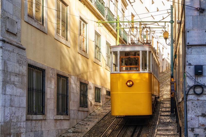 Lissabon kabelbaan attractie