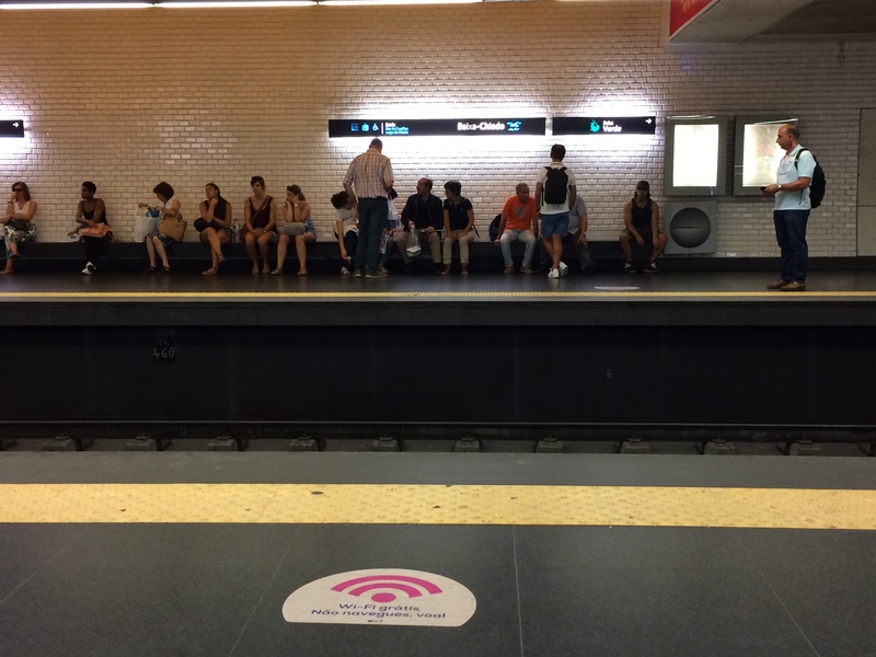 Lissabon metrostation
