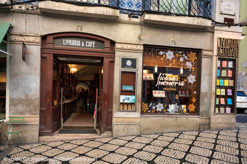 Lissabon shoppen boekwinkel