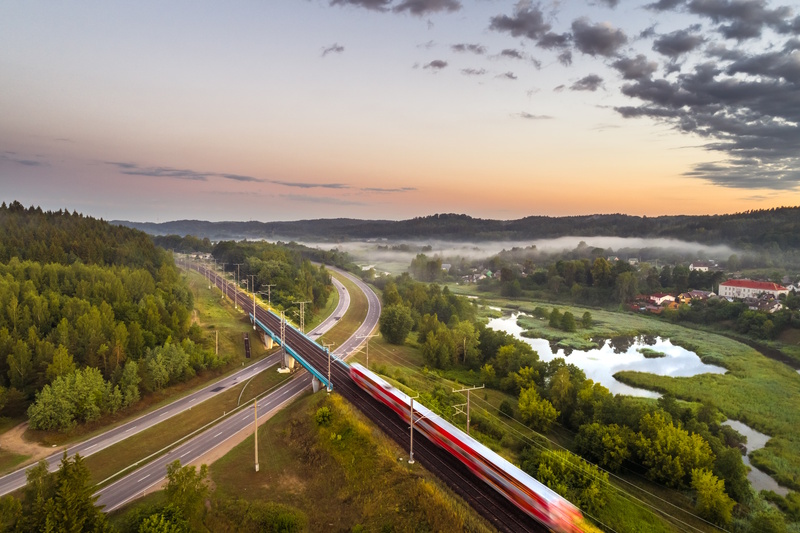 Litouwen reizen trein