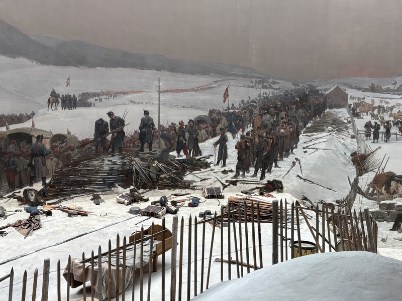 Schilderij Bourbaki Panorama Luzern