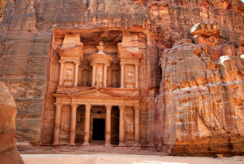 Petra woestijnstad graftombe