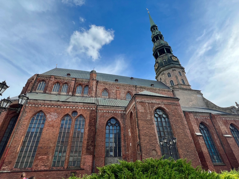 Sint-Pieterkerk in Riga