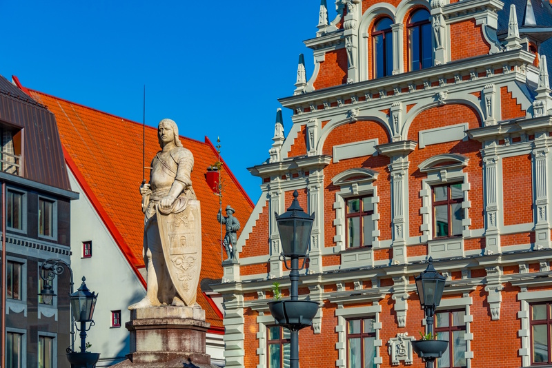 Riga Zwarthoofdenhuis gevel