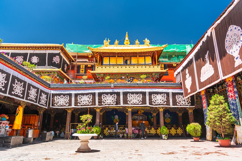 Jokhang tempel in Tibet