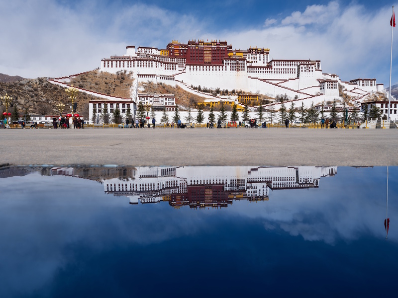Potala paleis in Tibet