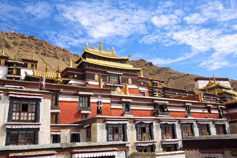 Tashilhunpo klooster in Tibet