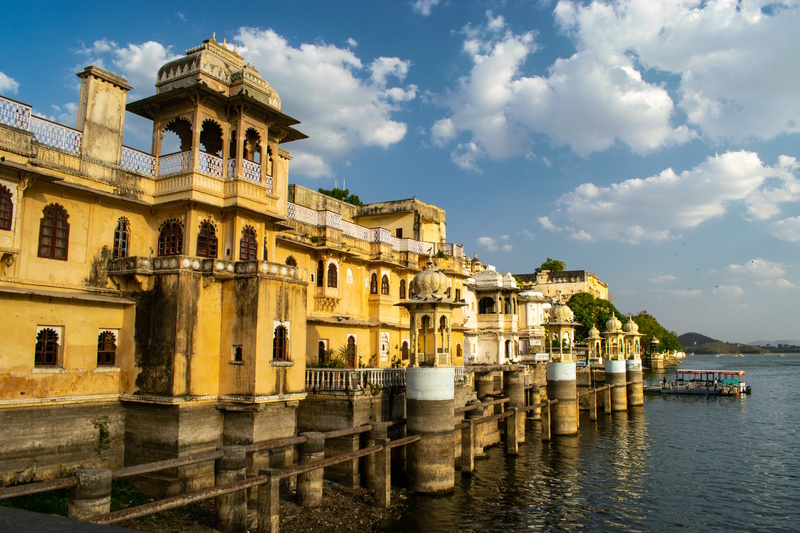 Bagore Haveli paleis in Udaipur