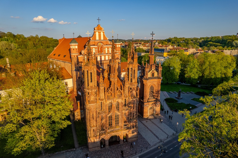 Vilnius vakantie kerk