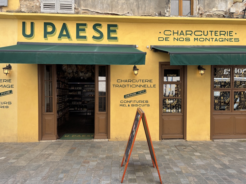 Rue Napoleon in Bastia