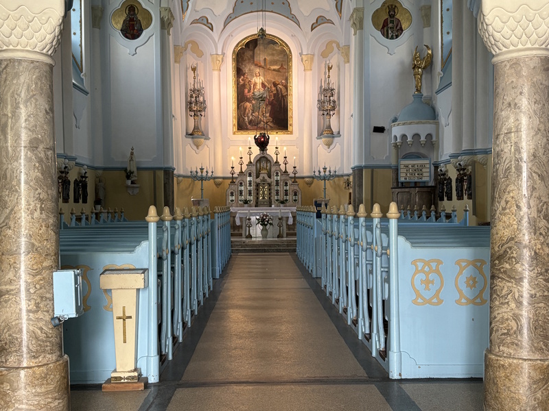 Interieur Blauwe Kerk Bratislava