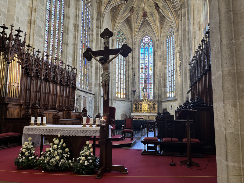 Bratislava kathedraal interieur