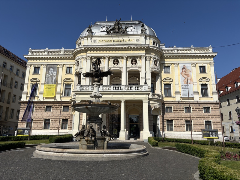Bratislava Nationaal Theater Slowakije