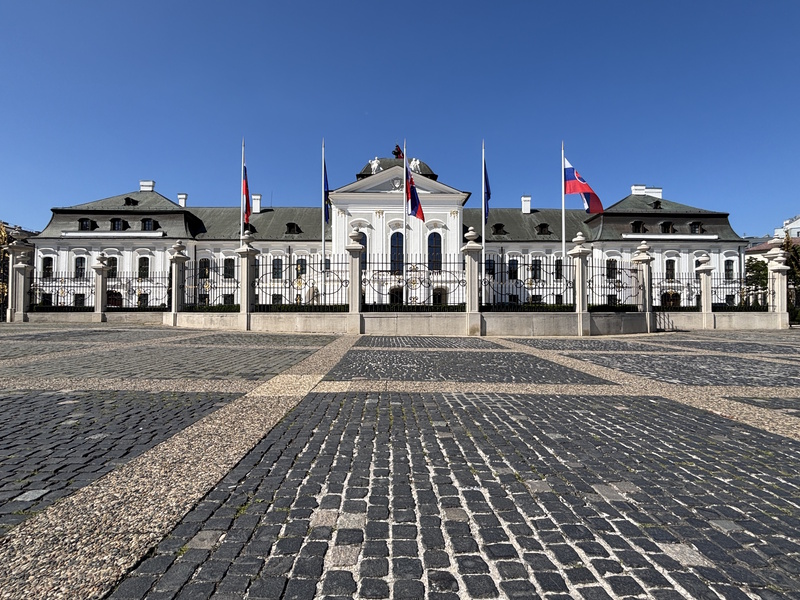 Presidentieel paleis in Bratislava