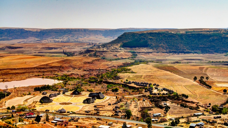 Thaba Bosiu in Lesotho