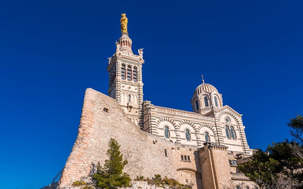 Marseille basiliek Notre-Dame de la Garde