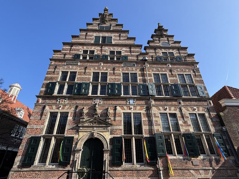 Naarden stadhuis gevel
