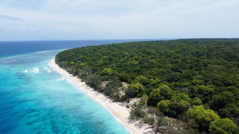 Jaco eiland in Oost-Timor