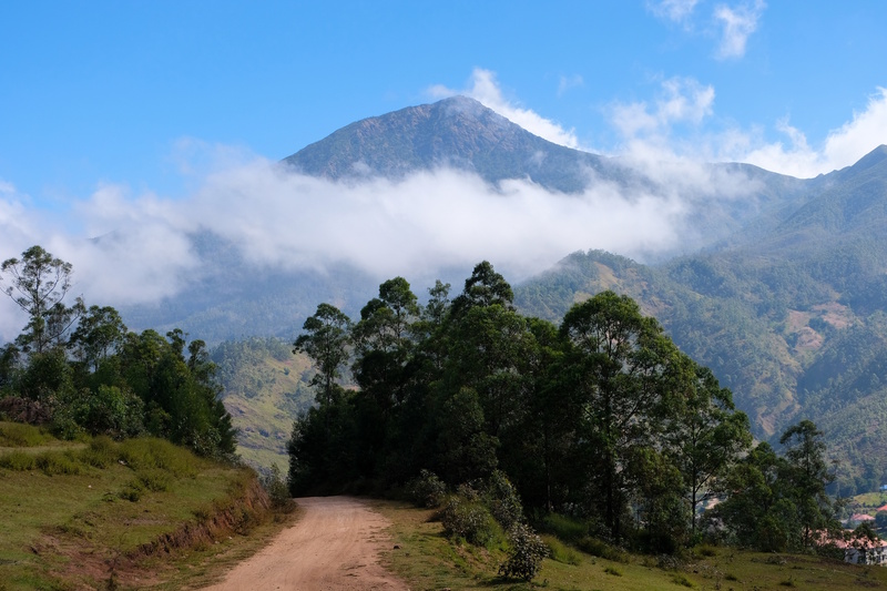 Mount Ramelau in Oost-Timor