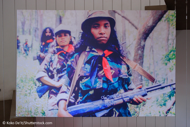 Verzetsmuseum in Oost-Timor
