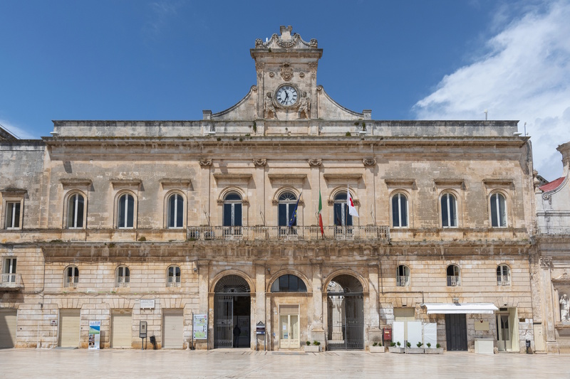 Ostuni stadhuis
