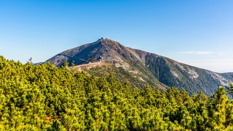 Tsjechië hoogste berg
