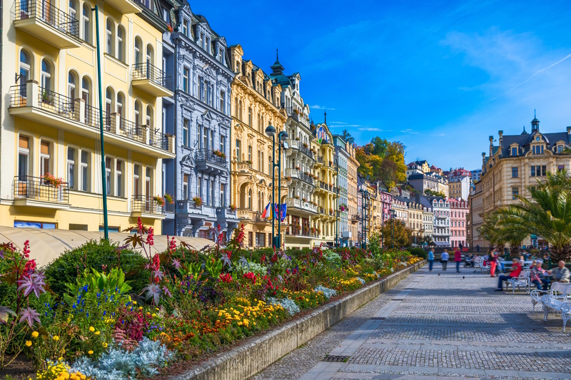 Karlovy Vary in Tsjechië
