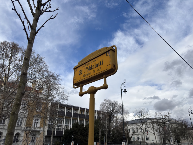 Boedapest metrostation