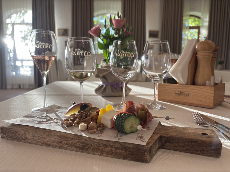 Wijnproeverij Chateau Vartely Orhei