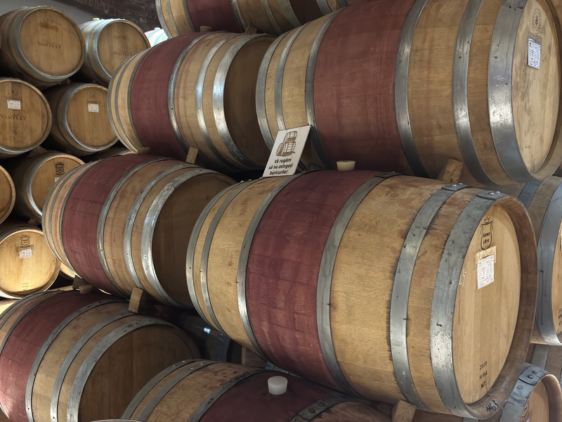 Wijnvaten Chateau Vartely Orhei