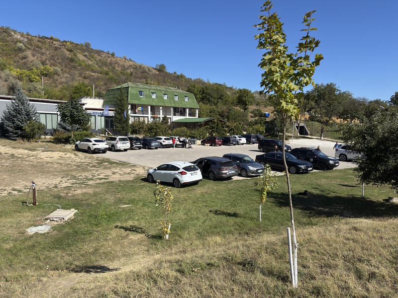 Orheiul Vechi parkeerplaats