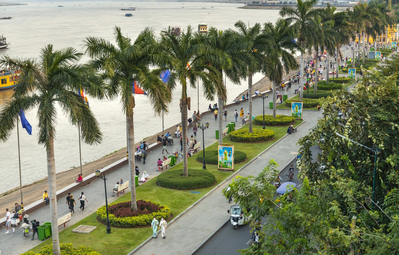 Phnom Penh rivierpark