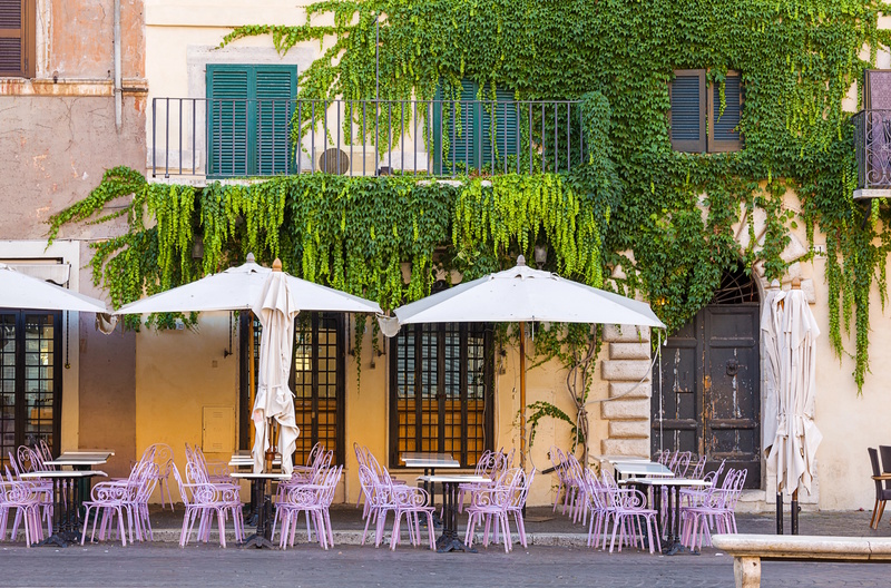 Cafe Piazza Navona Rome