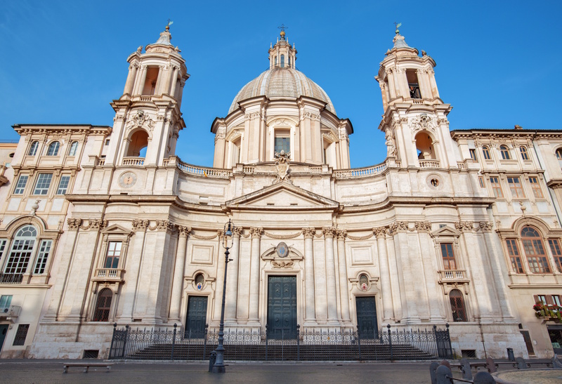 Kerk Piazza Navona Rome