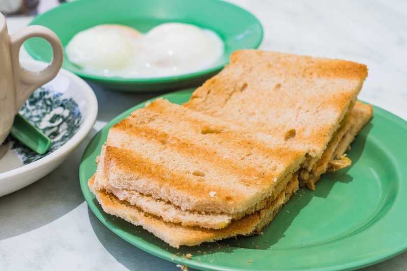 Kaya Toast in Singapore