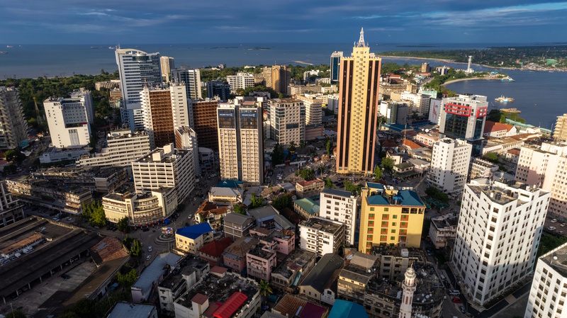 Dar es Salaam in Tanzania