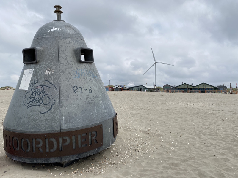 Wijk aan Zee strand Noordpier