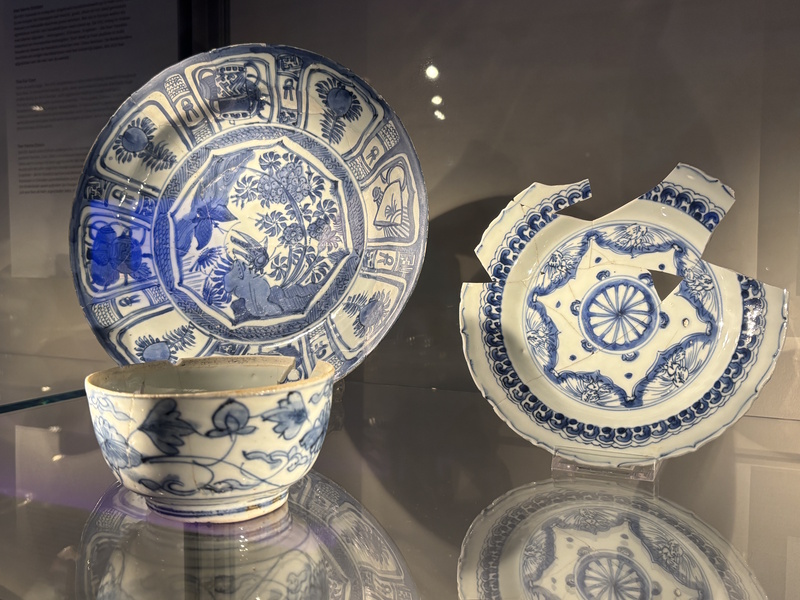 Porselein in Huis van Hilde in Castricum