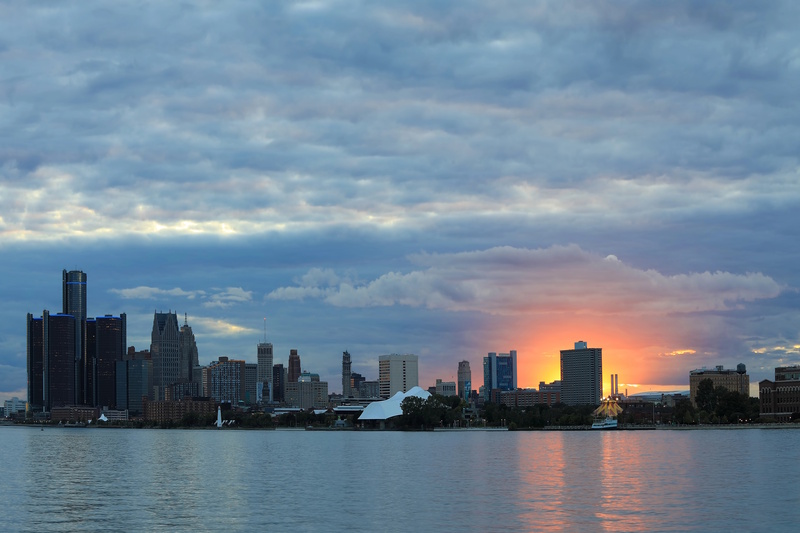 Detroit skyline