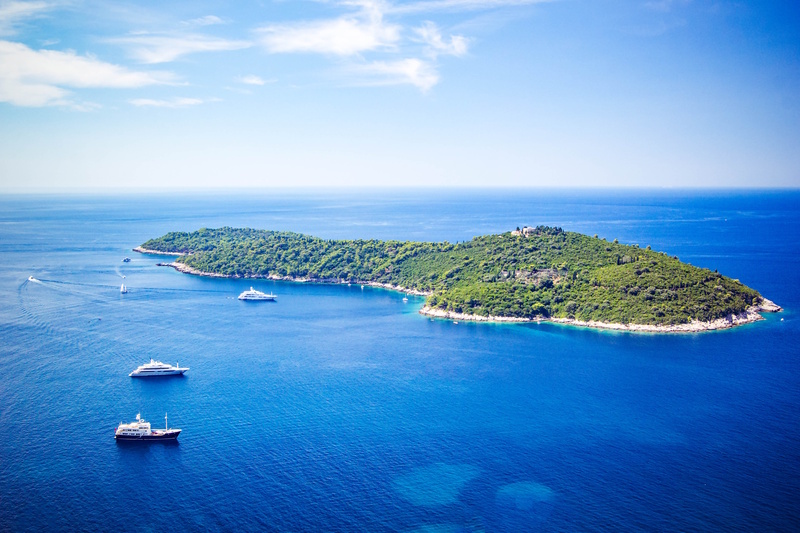 Dubrovnik Lokrum eiland