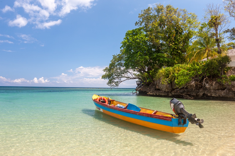 Jamaica vakantie boot
