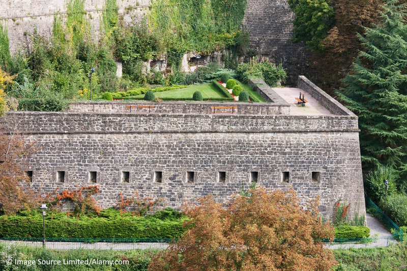Petrusse kazematten in Luxemburg