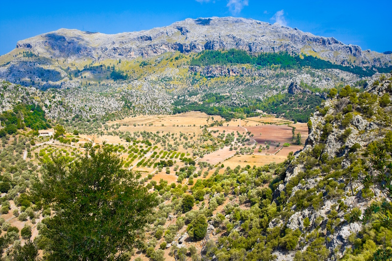 Serra de Tramuntana op Mallorca