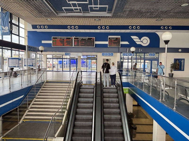 Slowakije trein stationshal