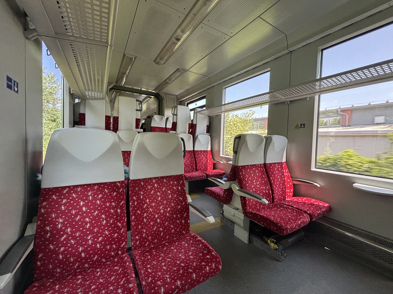 Slowakije trein uitzicht