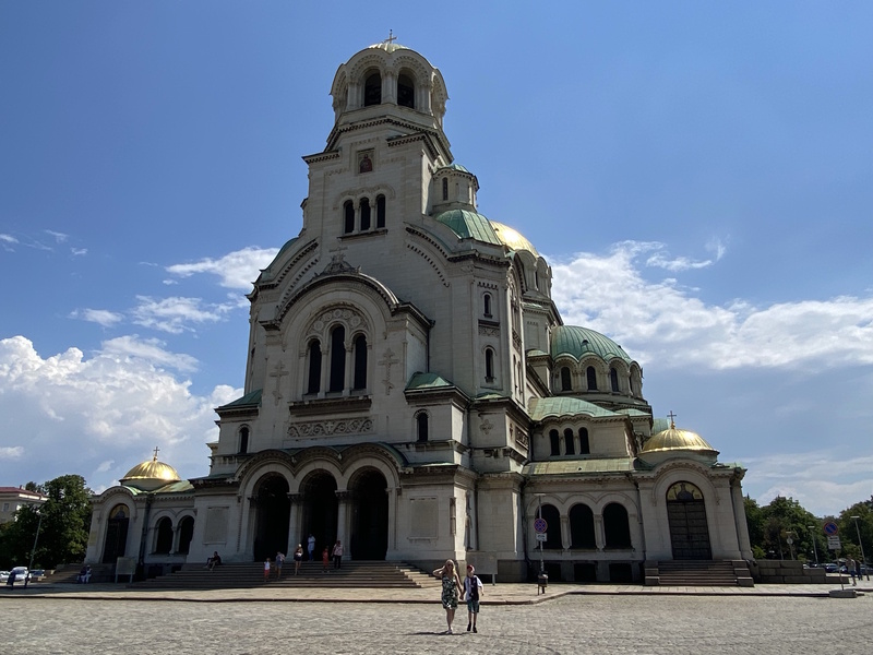 Entree Alexander Nevski kathedraal Sofia