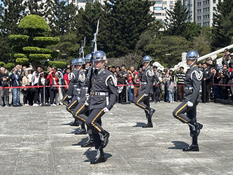 Wisseling wacht Chiang Kai-shek in Taipei